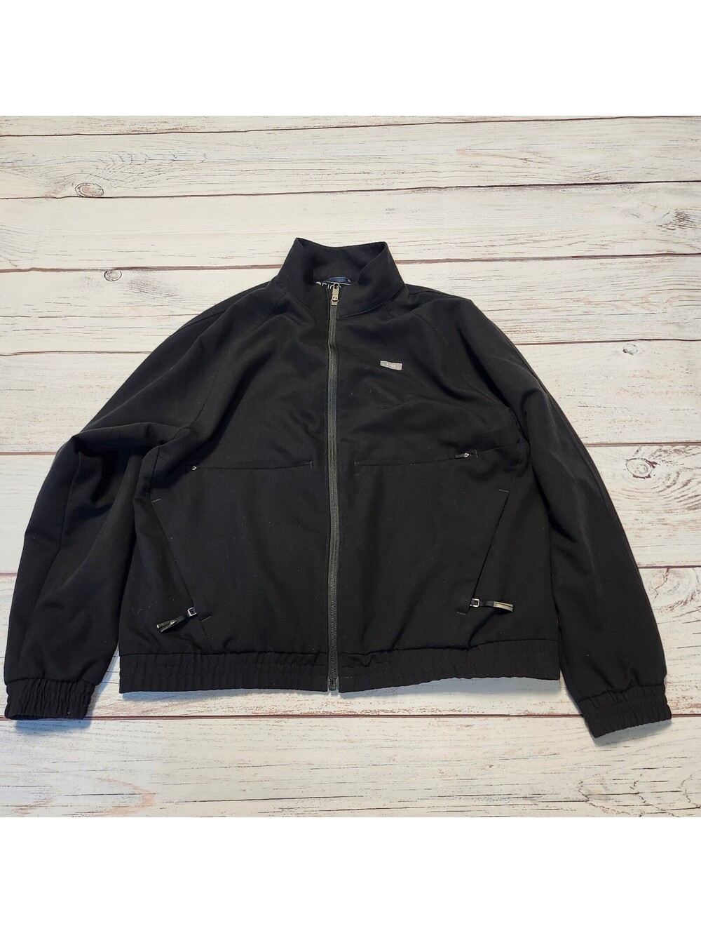 FIGS Technical Collection Black Jacket Size Small Full Zip